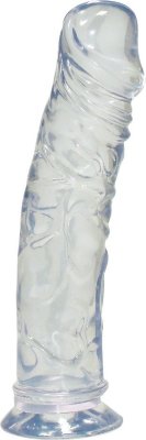 Прозрачный фаллоимитатор Medium Dong - 19,5 см. Длина: 19.5 см. Диаметр: 4 см. Прозрачный пенис из геля естественной формы с прожилками, головкой и крайней плотью. Чудесно гибкий и скользкий на крепкой присоске. Страна: Китай. Материал: поливинилхлорид (ПВХ, PVC).
