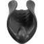 Чёрный мастурбатор Vibrating Silicone Stimulator с вибрацией - Чёрный мастурбатор Vibrating Silicone Stimulator с вибрацией