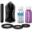 Чёрный мастурбатор Vibrating Silicone Stimulator с вибрацией - Чёрный мастурбатор Vibrating Silicone Stimulator с вибрацией