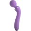 Фиолетовый двусторонний вибростимулятор Duo Wand Massage-Her - 19,6 см. - Фиолетовый двусторонний вибростимулятор Duo Wand Massage-Her - 19,6 см.