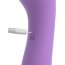 Фиолетовый двусторонний вибростимулятор Duo Wand Massage-Her - 19,6 см. - Фиолетовый двусторонний вибростимулятор Duo Wand Massage-Her - 19,6 см.