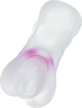 Прозрачный реалистичный мастурбатор Juicy Pussy Crystal Rose