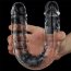 Прозрачный двусторонний фаллоимитатор Flawless Clear Double Dildo - 30 см. - Прозрачный двусторонний фаллоимитатор Flawless Clear Double Dildo - 30 см.