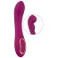 Лиловый вибратор с функцией расширения Inflatable Vibrator - 21,1 см. - Лиловый вибратор с функцией расширения Inflatable Vibrator - 21,1 см.