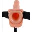 Полый страпон с креплением Vibrating Hollow Strap-On with Balls - 18,9 см. - Полый страпон с креплением Vibrating Hollow Strap-On with Balls - 18,9 см.