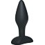 Чёрный анальный стимулятор Black Velvets Small - 9 см. - Чёрный анальный стимулятор Black Velvets Small - 9 см.