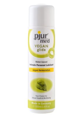 Натуральный лубрикант pjur MED Vegan Gilde - 100 мл. Смазка сделана из натуральных экстрактов растений и не испытывалась на животных. На водной основе. Дарит великолепное скольжение и ощущение комфорта. Можно использовать вместе с любыми секс-игрушками и презервативами. Не липнет, не пахнет, легко смывается водой. Страна: Германия. Объем: 100 мл.