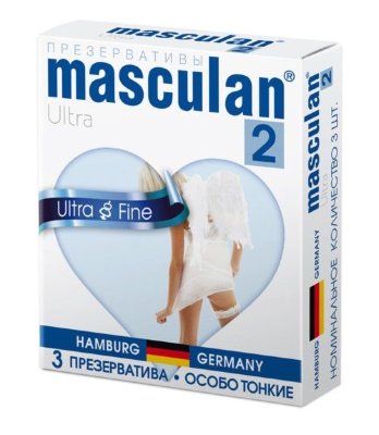 Ультратонкие презервативы Masculan Ultra 2 Fine с обильной смазкой - 3 шт. Длина: 19 см. Masculan Ultra Fine – особо тонкие презервативы классической формы естественного цвета без рельефных элементов. Для тех, кто хочет быть как можно ближе к партнеру. Естественный цвет, приятный запах. С гелем-лубрикантом и резервуаром. Из натурального латекса. Премиальное немецкое качество. Тестированы электроникой. Уровень качества подтвержден независимой голландской лабораторией и швейцарским знаком соответствия SGS. Толщина - 0,05 мм. Номинальная ширина - 53 мм. В упаковке - 3 шт. - Регистрационное удостоверение РФ: ФСЗ 2011/09465 - Дата регистрации медицинского изделия: 19.08.2024 г. - Срок действия регистрационного удостоверения: бессрочно - Представитель изготовителя медицинского изделия: ООО «ВАРИАНТ», 195277, г. Санкт-Петербург, ул. Коммуны, д.67, литера Х. Страна: Германия. Материал: латекс. Объем: 3 шт.