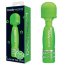 Светящийся в темноте жезловый мини-вибратор с кристаллами Mini Massager Glow In The Dark - Светящийся в темноте жезловый мини-вибратор с кристаллами Mini Massager Glow In The Dark