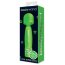 Светящийся в темноте жезловый мини-вибратор с кристаллами Mini Massager Glow In The Dark - Светящийся в темноте жезловый мини-вибратор с кристаллами Mini Massager Glow In The Dark