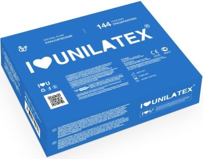 Классические презервативы Unilatex Natural Plain - 144 шт. Длина: 19 см. Классические презервативы стандартного размера, гладкая поверхность, латекс телесного цвета, эргономичной формы, в натуральной гипоалергенной смазке на основе силиконового масла. Размер подходит более чем 90% мужчин. Ширина - 54+/-2 мм. Толщина стенки - 0,06 мм. В упаковке - 144 шт. - Регистрационное удостоверение РФ: РЗН 2015/2534 - Дата регистрации медицинского изделия: 01.11.2023 г. - Срок действия регистрационного удостоверения: бессрочно - Представитель изготовителя медицинского изделия: ООО «Юнилатекс Трейд Рус», 188800, Россия, Ленинградская область, г. Выборг, ул. Мира, д. 7А - Номер модели: 4666070. Страна: Малайзия. Материал: латекс. Объем: 144 шт.