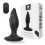 Черный анальный вибромассажер Whirlwind-RCT - 14,4 см. - Черный анальный вибромассажер Whirlwind-RCT - 14,4 см.