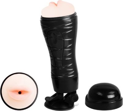 Мастурбатор-ротик Flora с присоской Длина: 28.3 см. Диаметр: 1 см. Мастурбатор выполнен в виде пластикового тубуса черного цвета, внутри которого находится реалистичный ротик. Тубус в основании имеет мощную присоску, что позволяет Вам прикрепить его к любой ровной поверхности, а также, — отрегулировать угол наклона! Совершенно различные ощущения, и абсолютно разная стимуляция пениса, все это приведет Вас к самому яркому оргазму. Страна: Китай. Материал: анодированный пластик, TPR.