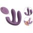 Фиолетовый тройной вибратор MIREVA RC Triple Hands-Free Vibrator - Фиолетовый тройной вибратор MIREVA RC Triple Hands-Free Vibrator