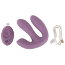 Фиолетовый тройной вибратор MIREVA RC Triple Hands-Free Vibrator - Фиолетовый тройной вибратор MIREVA RC Triple Hands-Free Vibrator