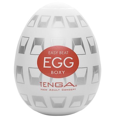 Мастурбатор-яйцо EGG Boxy Длина: 6 см. Диаметр: 5 см. Почувствуйте всестороннюю стимуляцию на своём члене. Новинка Tenga Easy Beat EGG Boxy подарит незабываемое удовольствие. Поверьте, вы будете удивлены, на что способен этот миниатюрный мастурбатор! Насладитесь сполна каждой выпуклостью его внутреннего рельефа! Яйцо Tenga Easy Beat EGG Boxy: - сделано из эластичного материала, способного растянуться до 30 см в длину и 20 см в ширину. Комфортно будет мужчинам с любым размером органа - обладает специально разработанным рельефом с выпуклыми внутренними бугорками, которые подарят оргазм без труда - отличается необычным дизайном, позволяющим носить мастурбатор в кармане, хранить в бардачке машины или, при желании, в лотке для яиц. Обратите внимание, что Tenga Easy Beat EGG Boxy предназначен для одноразового использования. Страна: Япония. Материал: термопластичный эластомер (TPE).