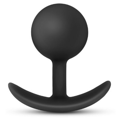 Черная анальная пробка Silicone Vibra Plug - 8,9 см. Длина: 8.9 см. Диаметр: 4.4 см. Черная анальная пробка Silicone Vibra Plug. Выполнена в форме шарика на шейке, со смещенным центром тяжести. Рабочая длина - 7,6 см. Страна: Китай. Материал: силикон.