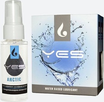 Интимный гель-лубрикант Yes Arctic с продлевающим эффектом - 30 мл.