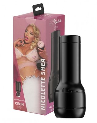 Мастурбатор-вагина Kiiroo FeelStar Stroker Nicolette Shea Длина: 22.4 см. Диаметр: 8.9 см. Реалистичный мастурбатор, созданный по оригинальному слепку звезды взрослого кино. Разнообразный внутренний рельеф с плотным обхватом обеспечивает интенсивную стимуляцию до самого оргазма во время мастурбации. Сам мастурбатор создан из материала Super Skin, похожего на кожу, и имеет автограф звезды рядом с отверстием. Он очень прост в уходе и может быть легко извлечен из удобного пластикового корпуса для очистки. Мастурбатор можно комбинировать с адаптером Keon by Kiiroo для получения полностью автоматического интерактивного удовольствия (не входит в комплект). Рабочая длина - 21,5 см. Страна: Китай. Материал: Super Skin.