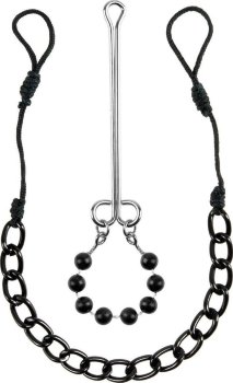 Интимные украшения с бусинами NIPPLE CLIT JEWELRY