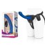Синяя насадка Remote Control P-Spot G-Spot с черными трусиками - 20 см. - Синяя насадка Remote Control P-Spot G-Spot с черными трусиками - 20 см.