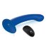 Синяя насадка Remote Control P-Spot G-Spot с черными трусиками - 20 см. - Синяя насадка Remote Control P-Spot G-Spot с черными трусиками - 20 см.