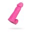 Розовая свеча в форме пениса - 13 см. - Розовая свеча в форме пениса - 13 см.