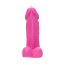 Розовая свеча в форме пениса - 13 см. - Розовая свеча в форме пениса - 13 см.