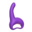 Фиолетовый вибратор для G-стимуляции - Фиолетовый вибратор для G-стимуляции