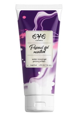 Интимная смазка на водной основе с пролонгирующим эффектом OYO Personal Gel Menthol - 50 мл. Чтобы интимная близость была долгой, и оба партнёра смогли добраться до пика наслаждения, нужен только он – лубрикант OYO Personal Gel Menthol. Благодаря входящему в состав ментолу смазка гарантирует не только отличное скольжение, но и легкий охлаждающий эффект – то, что нужно, чтобы продлить моменты чувственности. Помимо пролонгирующего эффекта ментол обладает противовоспалительным действием, выводит токсины, сводит на нет болевые ощущения и зуд, успокаивает кожу и слизистые. Ощущение прохлады и аромат свежести подчеркивают неповторимость момента. Интимная смазка OYO Personal Gel Menthol имеет водную основу и сбалансированный рН, содержит сертифицированные органические экстракты и натуральные ингредиенты растительного происхождения. Лубрикант с гелеобразной текстурой подходит для любых видов секса, может использоваться в паре с презервативом или поверх секс-игрушек из любых материалов. Гель не оставляет пятен на одежде и постельном белье, быстро смывается с тела водой. - Универсальная водная основа - Чистая натуральная формула, безопасная для здоровья - Имеет сбалансированный pH - Не содержит в составе ингредиентов животного происхождения или производных из них - Восполняет недостаток естественной смазки, устраняя сухость и дискомфорт - Обеспечивает отличное скольжение, повышая удовольствие - Имеет гелеобразную текстуру, имитирующая естественную женскую смазку - Совместима с презервативами и секс-игрушками из любых материалов - Не оставляет пятен на белье и одежде - Удобная упаковка для хранения и нанесения на кожу - Не тестируется на животных нанесите необходимое количество лубриканта на интимные зоны. Равномерно и нежно распределите гель. При желании нанесите повторно. Water, Glycerin, Propylene Glycol, Oulongdan Extract （RADIX GENTIANAE LUTEAE), Hydroxyethylcellulose, Menthol, Diazolidinyl Urea, Methylparaben, Propylparaben, Parfum. Страна: Россия. Объем: 50 мл.