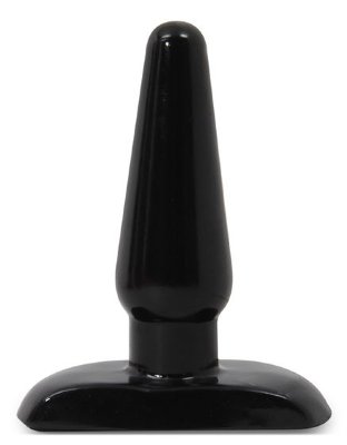 Черная анальная пробка Small Plug - 9 см. Длина: 9 см. Диаметр: 3 см. Откройте новые ощущения с анальной пробкой Small Plug! Игрушка разработана специально для новичков в области анальных удовольствий. Узкий кончик максимально облегчает ввод, а ограничительное основание делает ее безопасной в использовании. Страна: Китай. Материал: поливинилхлорид (ПВХ, PVC).