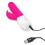 Розовый пульсирующий вибромассажер G-Spot Thrusting Rabbit - 24 см. - Розовый пульсирующий вибромассажер G-Spot Thrusting Rabbit - 24 см.