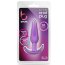Фиолетовая анальная пробка в форме якоря Slim Anal Plug - 10,8 см. - Фиолетовая анальная пробка в форме якоря Slim Anal Plug - 10,8 см.