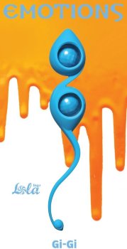 Голубые вагинальные шарики Emotions Gi-Gi