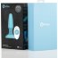 Голубая вибропробка с ротацией шариков RIMMING REMOTE CONTROL PLUG TEAL - 15,2 см. - Голубая вибропробка с ротацией шариков RIMMING REMOTE CONTROL PLUG TEAL - 15,2 см.