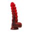 Силиконовый вибратор Monster Tops - 27 см. - Силиконовый вибратор Monster Tops - 27 см.