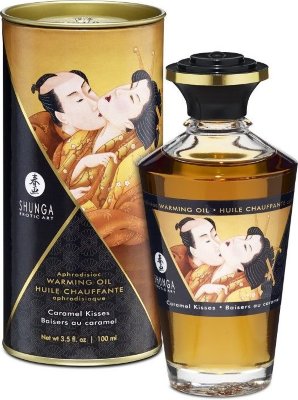Массажное интимное масло с ароматом карамели - 100 мл. Разогревающее и съедобное масло для тела с натуральными ароматом карамели. Усильте удовольствие и ощущения эрогенных зон вашего партнера. Согревающий эффект масла в сочетании с превосходным ароматом карамели доставят максимум удовольствий. •Изготовлено из чистого растительного глицерина и экстракта семян кукурузы, являющихся сертифицированными органическими продуктами •Превосходный аромат карамели •Идеально подходит для использования на эрогенных зонах •Согревающий эффект возникает благодаря теплому дыханию •Восхитительный вкус •Усиливает ощущения •Не содержит сахара Используйте во время предварительных ласк, чтобы усилить ощущения и продлить наслаждение. Нанесите небольшое количество масла на все тело и особенно на эрогенные зоны. Начинает действовать от горячего дыхания нежных интимных поцелуев. Glycerin/Glycérine, Propylene glycol, Flavor/Saveur (Aroma), Sodium Saccharin,FD&C Blue/Bleu #1 (CI 42090),FD&C Yellow/Jaune #5 (CI 19140). Страна: Канада. Объем: 100 мл.
