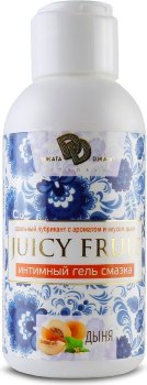 Интимный гель на водной основе JUICY FRUIT с ароматом дыни - 100 мл.