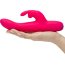 Розовый перезаряжаемый вибратор Rabbit Slimline Curve Rechargeable - 24 см. - Розовый перезаряжаемый вибратор Rabbit Slimline Curve Rechargeable - 24 см.