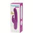 Фиолетовый перезаряжаемый вибратор Rabbit Slimline Curve Rechargeable - 24 см. - Фиолетовый перезаряжаемый вибратор Rabbit Slimline Curve Rechargeable - 24 см.