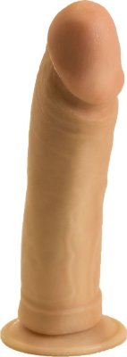 Фаллоимитатор без мошонки на присоске - 20,5 см. Длина: 20.5 см. Диаметр: 4.2 см. В обществе этого нежного любовника с подошвой-присоской вам будет не до кого и не до чего: вас полностью поглотят приятные ощущения! Упругий телесный фаллос большого размера покорит вас с первого же проникновения в лоно. Заполняя вас своим бархатистым стволом, испещрёнными тоненькими венами, он заставит вас раскрываться ему навстречу и неистово сжимать, словно боясь потерять. Страна: Россия. Материал: поливинилхлорид (ПВХ, PVC).