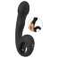 Черный силиконовый вибратор G P-Spot Vibrator - 16,8 см. - Черный силиконовый вибратор G P-Spot Vibrator - 16,8 см.