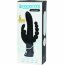 Черный перезаряжаемый вибратор Triple Curve Rechargeable Rabbit Vibrator - 25,4 см. - Черный перезаряжаемый вибратор Triple Curve Rechargeable Rabbit Vibrator - 25,4 см.