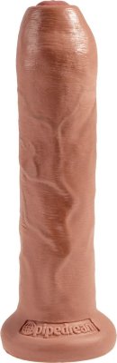 Кофейный необрезанный фаллоимитатор на присоске 7 Uncut Cock - 19,1 см. Длина: 19.1 см. Диаметр: 4.6 см. Благодаря реалистичности этой необычной секс-игрушки мастурбация становится возможной. Эластичная текстура позволяет крайней плоти приходить и уходить. Текстурный рельеф делает его невероятно реалистичным, а во время проникновения ощущения становятся волшебными. Этот очень мягкий и упругий реалистичный фаллоимитатор оснащен мощной присоской, позволяющей размещать его на разных поверхностях, высвобождая ваши руки для дальнейших ласк. Рабочая длина - 17,8 см. Страна: Мексика. Материал: поливинилхлорид (ПВХ, PVC).