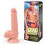 Телесный фаллоимитатор на подошве-присоске - 20 см. - Телесный фаллоимитатор на подошве-присоске - 20 см.
