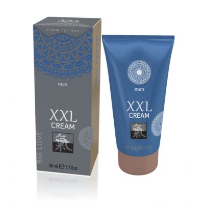 Интимный крем для мужчин XXL CREAM - 50 мл. Уникальный крем для мужской интимной зоны. Больше объема и удовольствия в отношениях с любимой женщиной. Активные действующие компоненты - масло семян макадамии тернифолийской, гидролезированный соевый протеин, экстракт листьев гинко билобы, масло листьев мяты полевой, экстракт корня женьшеня, экстракт корня аннамарренны асфоделоидной. Увеличь удовольствие. Вода, глицерин, полиизобутен гидрогенизированный, цетеарил оливат, сорбитан оливат, масло семян макадамии тернифолийской ,бензиловый спирт, мальтодекстрин, хондрус курчавый каррагенан, ксантовая камедь, ароматизатор, гидролезированный соевый протеин, бензойная кислота, экстракт листьев гинко билобы, масло листьев мяты полевой, глюкоза, сорбиновая кислота, гидроксид натрия, экстракт корня женьшеня, лимонен ,молочная кислота, линалоол, феноксиэтанол ,сорбат калия, бензоат натрия, альфа-изометил ионон, экстракт корня аннамарренны асфоделоидной. Страна: Австрия. Объем: 50 мл.