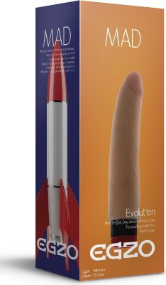 Реалистичный мультискоростной вибратор без мошонки Mad Rocket - 18 см. Длина: 18 см. Диаметр: 3.5 см. Телесный вибратор-реалистик. Вибрация по всей длине ствола. Встроенный пульт управления мультискоростной вибрацией. Материал - киберкожа последнего поколения. Страна: Великобритания. Материал: CyberSkin. Батарейки: 2 шт., тип AA.