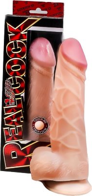 Гигантский реалистичный фаллоимитатор с присоской - 26 см. Длина: 29 см. Диаметр: 6.9 см. Крупный и очень реалистичный фаллоимитатор, который буквально не отличим от настоящего достоинства альфа-самца в возбужденном состоянии. Игрушка выполнена из материала, копирующего кожу человека. Фаллос приятен на ощупь и прост в обращении. Аккуратная головка делает каждое проникновение приятным, а прорисованная венозная сеточка дополнительно стимулирует эрогенные зоны. Реалистичная мошонка добавляет реалистичности, дополнительного возбуждения и ярких эмоций. Рабочая длина - 22 см. Диаметр головки - 6 см. Страна: Россия. Материал: неоскин.