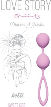 Розовые вагинальные шарики Diaries of a Geisha