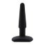 Черная анальная втулка Silicone Butt Plug 4 - 11 см. - Черная анальная втулка Silicone Butt Plug 4 - 11 см.